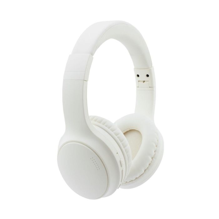 Auriculares Bluetooth CoolBox COO-AUB-40WH Beige 2