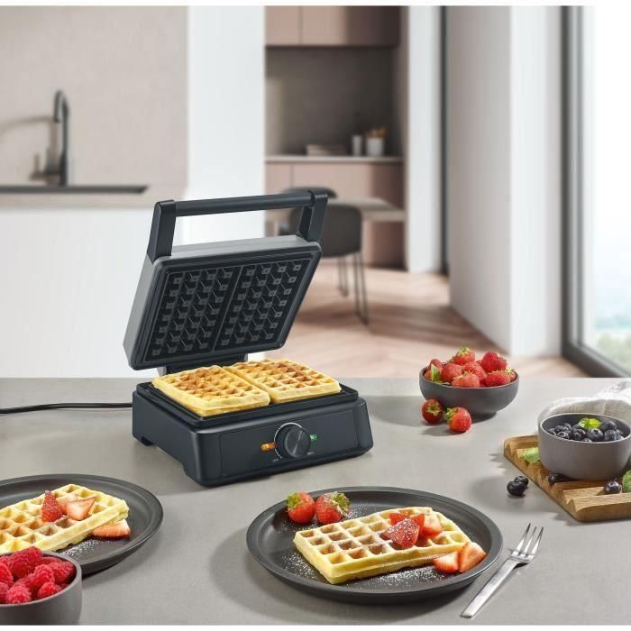 Gofrera SEVERIN - WA2125 - Revestimiento cerámico antiadherente - 1600W 2 Gofrera SEVERIN - WA2125 - Revestimiento cerámico antiadherente - 1600W 2