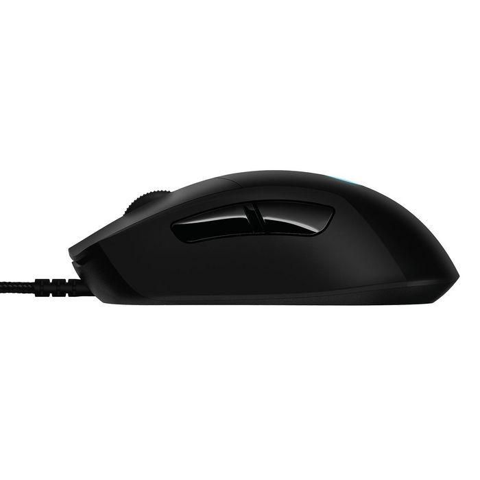 Logitech Ratón Gaming G403 HERO, Sensor HERO 25K, USB Type-A 8