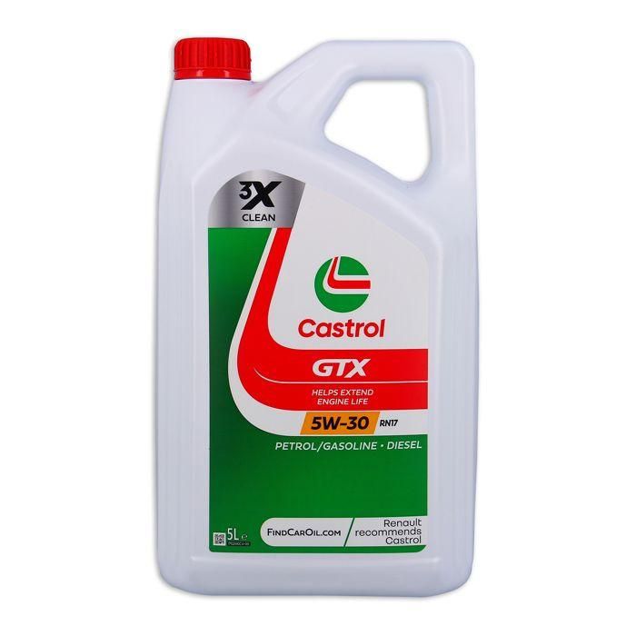 Castrol CAS1697632785077 Aceite de motor GTX 5W-30 RN17 5L