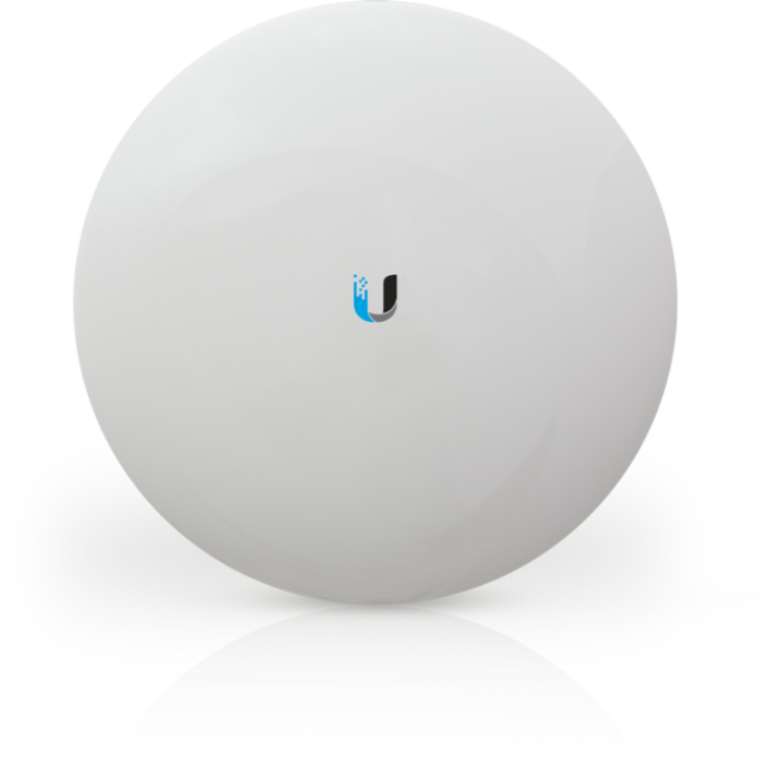 Ubiquiti NanoBeam 5AC Gen 2 Puente WiFi Exterior de Alto Rendimiento 450 Mbps, Alcance 15 km, Antena 19 dBi, 5GHz, Gigabit, Blanco