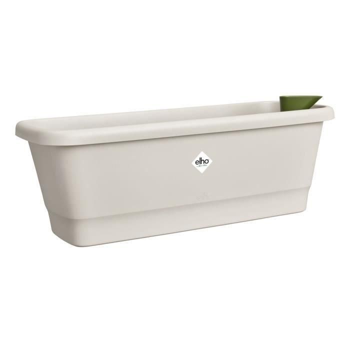 Elho Noa Balconiere M - Gris - L 52 x B 20 x H 18 cm - Balcón exterior - 100% reciclado Elho Noa Balconiere M - Gris - L 52 x B 20 x H 18 cm - Balcón exterior - 100% reciclado
