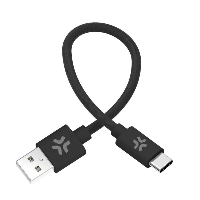 Cable USB A a USB-C Celly USBAUSBCCOT30BK Negro Cable USB A a USB-C Celly USBAUSBCCOT30BK Negro