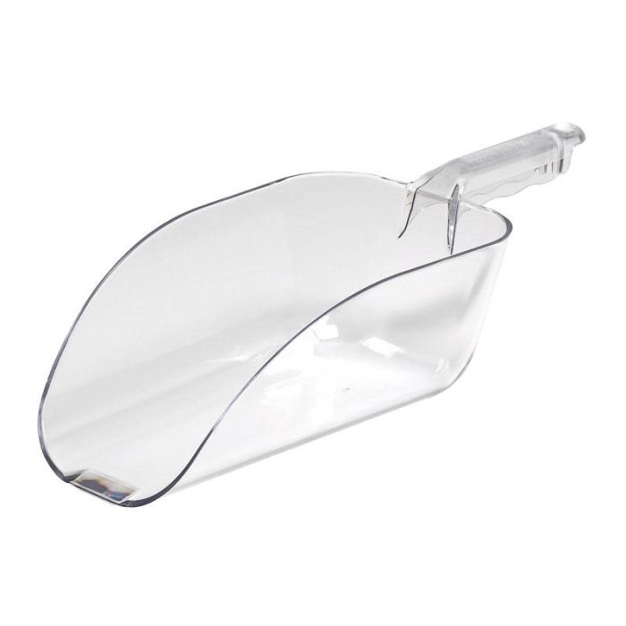 CAMBRO - SCP64CW-135 - Pala para hielo o ingredientes 1814 gr - 17 x 17,3 cm - Transparente - Venta 1 unidad.