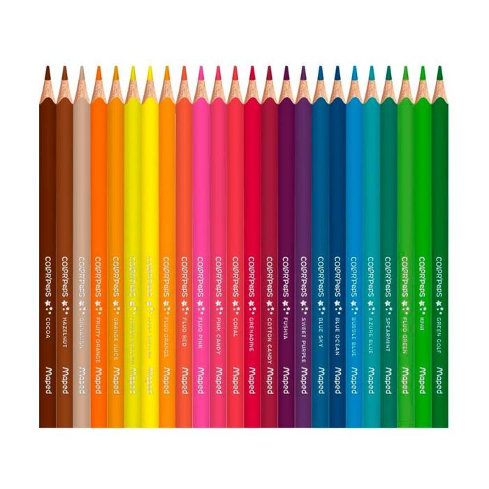 Lapices De Colores Maped Color Peps Star Caja De 72 Colores Surtidos 2