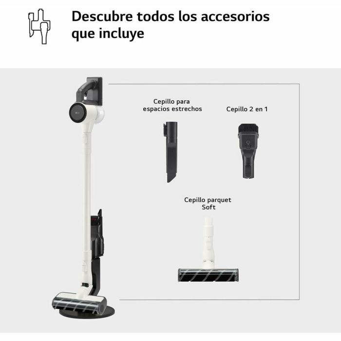 Aspirador Escoba Ciclónico LG A9C-SLIM1C 2 Aspirador Escoba Ciclónico LG A9C-SLIM1C 2