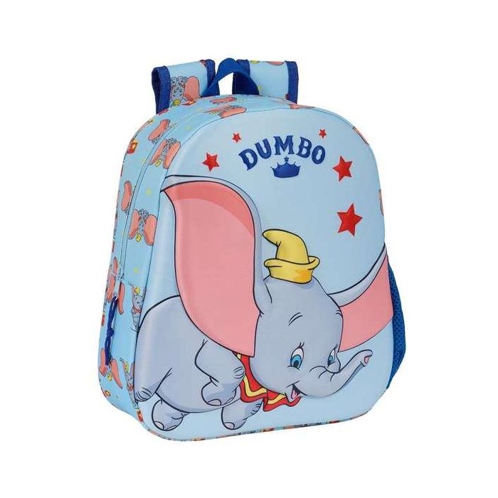 Safta Mochila 3D Dumbo 27x33x10cm 4 Safta Mochila 3D Dumbo 27x33x10cm 4