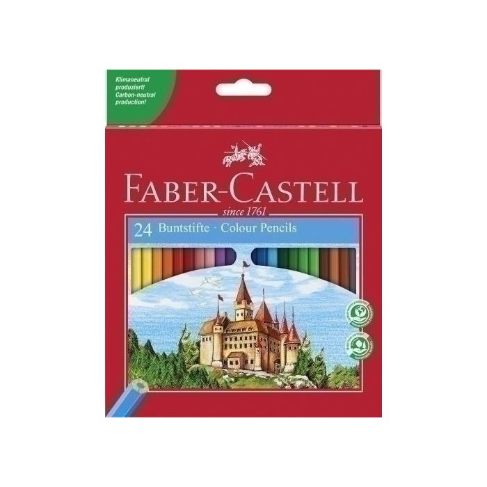 Lapices De Colores Faber-Castell Estuche De 24