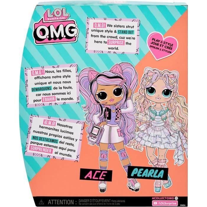 LOL Surprise OMG - Muñeca fashion - Perla - Muñeca de 24 cm y accesorios - A partir de 3 años 5