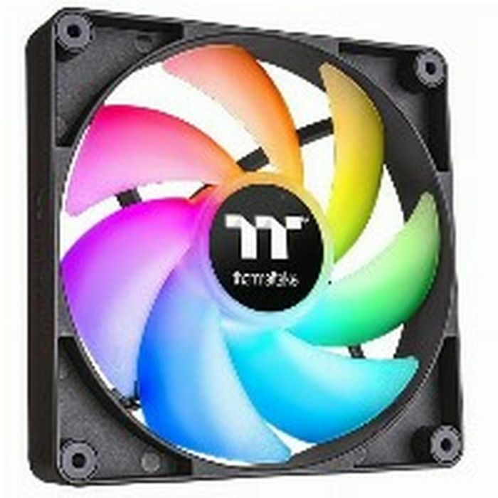 Thermaltake CT140 ARGB Sync Ventilador de Torre PC, Iluminación ARGB Sincronizable, Rodamiento Hidráulico, Negro, 2 Unidades 9 Thermaltake CT140 ARGB Sync Ventilador de Torre PC, Iluminación ARGB Sincronizable, Rodamiento Hidráulico, Negro, 2 Unidades 9