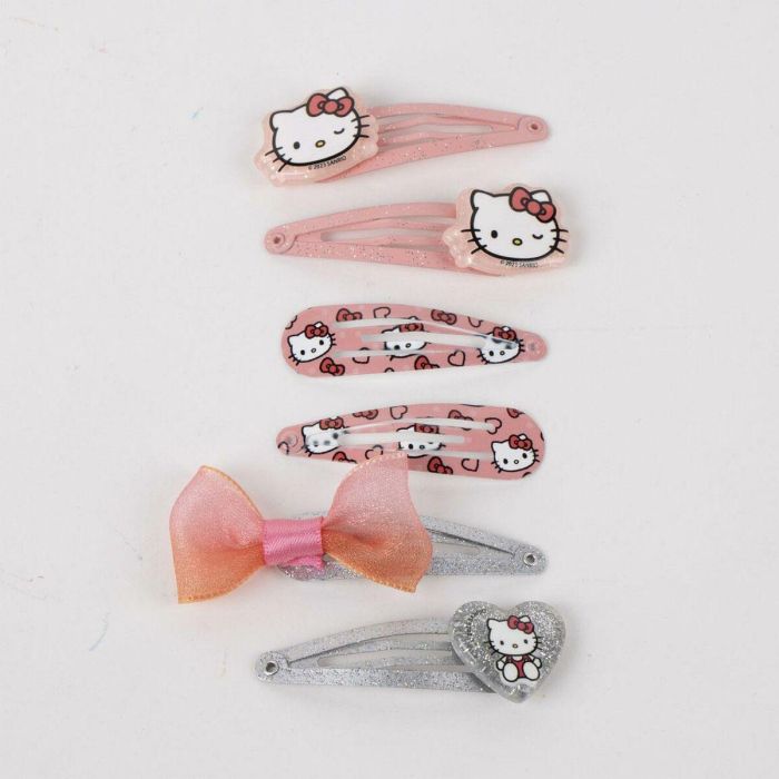 Cerdá Hello Kitty Clips Accesorios Pelo 6 Piezas Pink para Niñas 4 Cerdá Hello Kitty Clips Accesorios Pelo 6 Piezas Pink para Niñas 4