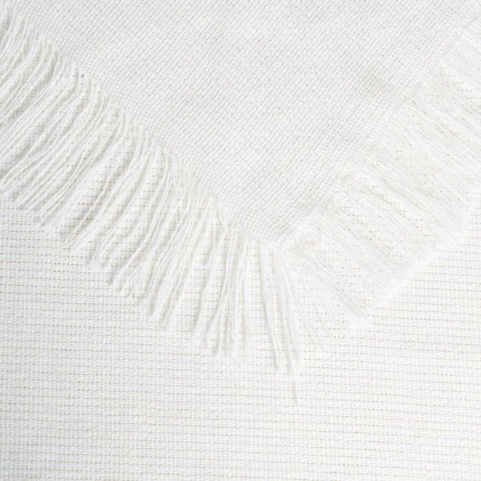 Colcha Crema Algodón Textil/Hogar 250 X 260 cm
