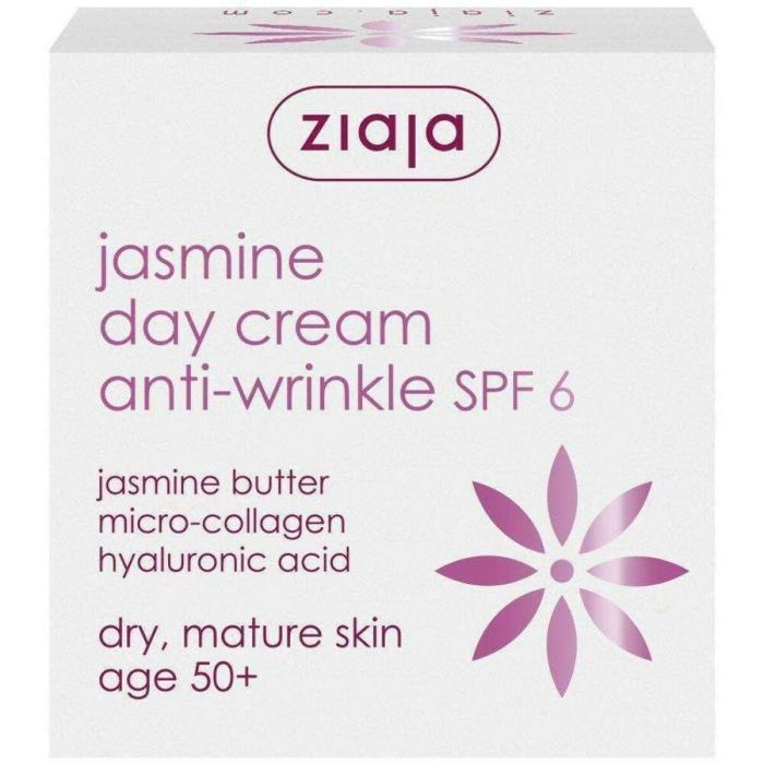 Ziaja Jazmín Crema Facial de Día Antiarrugas & Antiedad Piel Madura +50 años SPF6 Microcolágeno Ácido Hialurónico 50 ml 1 Ziaja Jazmín Crema Facial de Día Antiarrugas & Antiedad Piel Madura +50 años SPF6 Microcolágeno Ácido Hialurónico 50 ml 1
