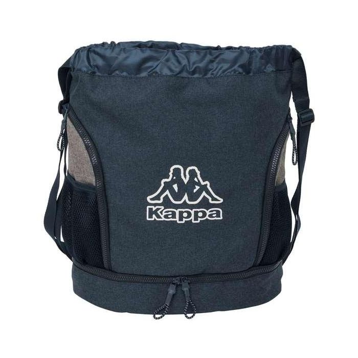 Mochila Saco Infantil Kappa Dark navy Gris Azul marino 35 x 40 x 1 cm 0 Mochila Saco Infantil Kappa Dark navy Gris Azul marino 35 x 40 x 1 cm 0