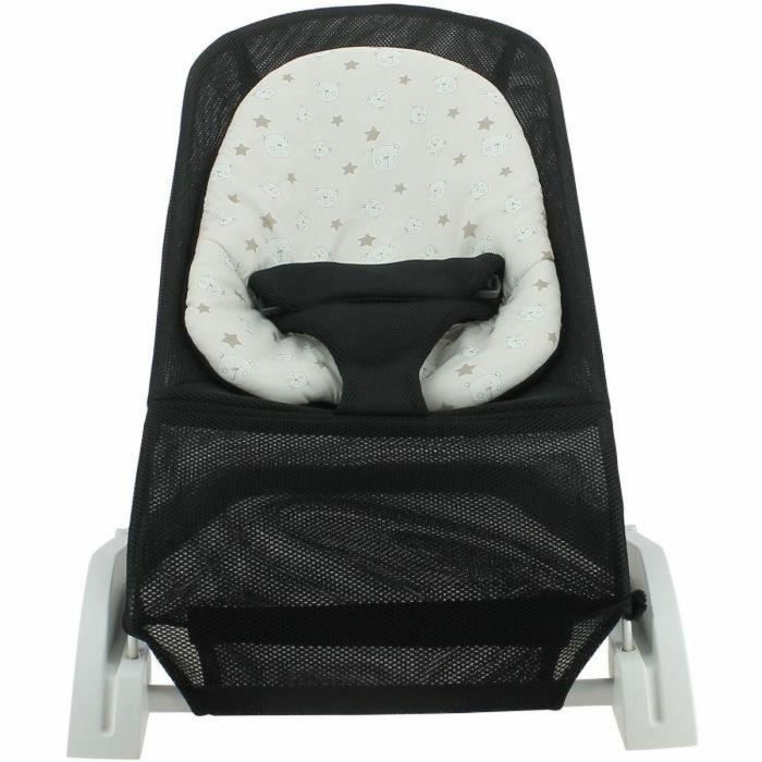 Nania NAN3507460238167 Hamaca Valentine 0-6 meses - 9 kg máx. - Pies estables - Arnés 3 puntos - Fabricada en Francia