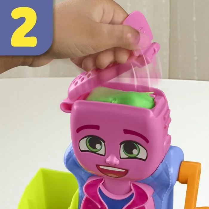 Play-Doh Juego Peluquería Con Estilo F8807 Niños +3 Años 3