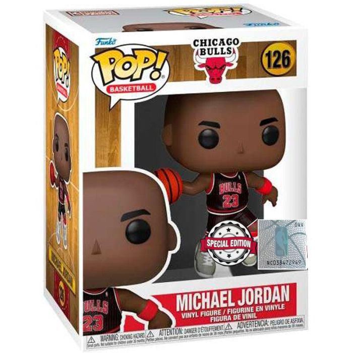 FUNKO Figura POP NBA Michael Jordan Chicago Bulls with Jordans Exclusive Vinilo