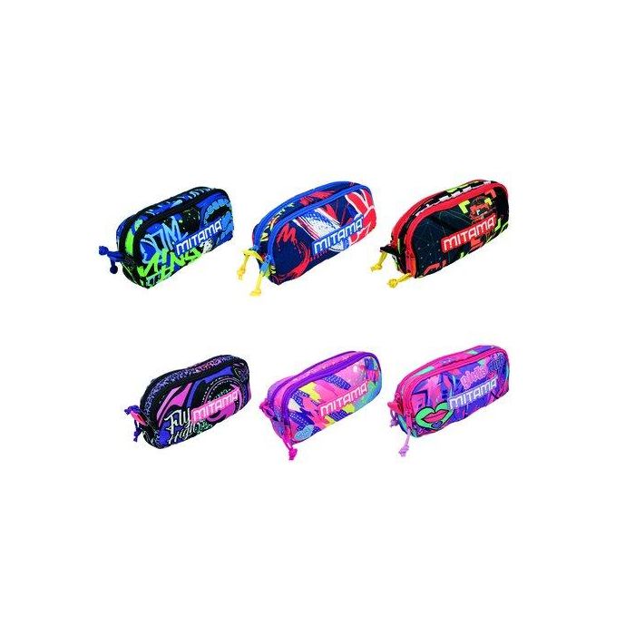 Portatodo Mitama 2-Zip Doble Compartimento Surtidos