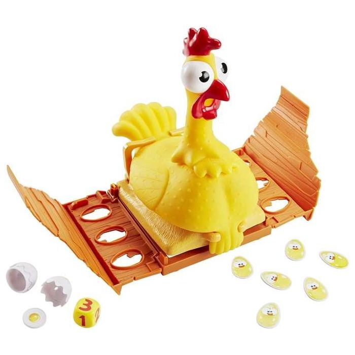 Mattel Juego La Gallina Josefina Pulsa el Pecho y Cacarea para Niños de 3 a 99 Años 8 Mattel Juego La Gallina Josefina Pulsa el Pecho y Cacarea para Niños de 3 a 99 Años 8