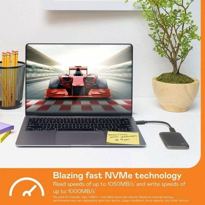 Disco Duro Externo Western Digital My Passport 2 TB SSD 8