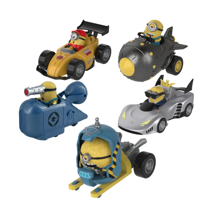 Bandai Figura Vehículos Minions AR07160 - Despicable Me 4, 13 cm