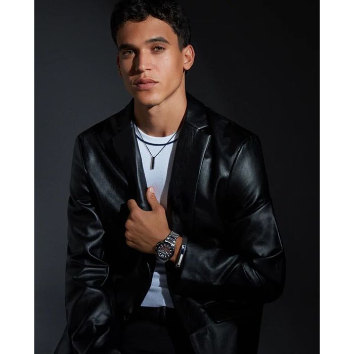 Pulsera Hombre Viceroy 75378P01010 Plata de ley 925 Negro 1