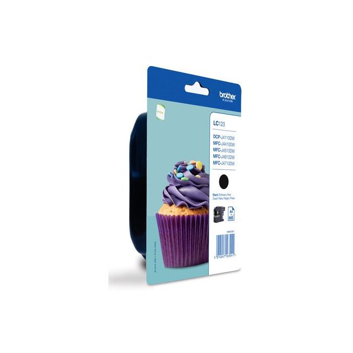 BROTHER Cartucho de tinta negro MFC-J4410DW/MFC-J4510DW,MFCJ4710DW/MFCJ6520W , 600 pag