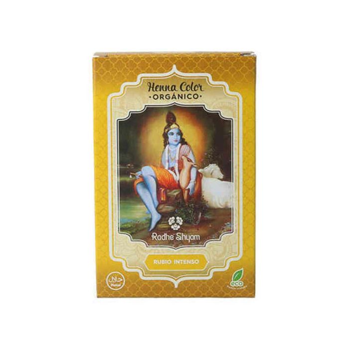 Radhe Shyam Henna En Polvo Rubio Intenso 100G Radhe Shyam Henna En Polvo Rubio Intenso 100G