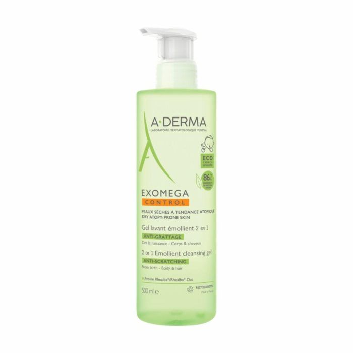 A-Derma Exomega Control Gel Emoliente 2En1