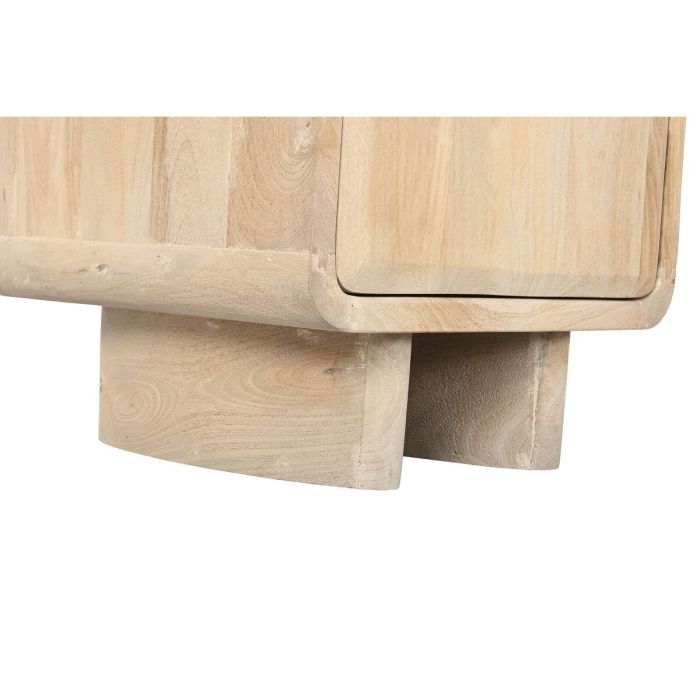 DKD Home Decor Mesita de Noche de Roble Marrón Estilo Urban 40x65x45 cm 4