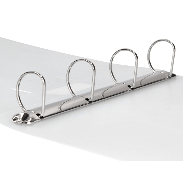 Liderpapel Carpeta 4 Anillas Mixtas 40 mm Polipropileno DIN A4 Transparente 8