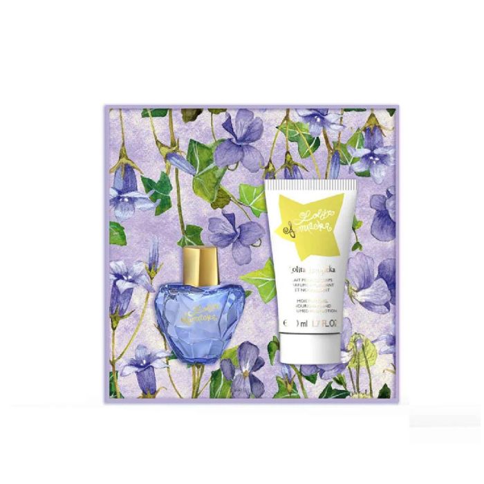Lolita Lempicka Estuche Regalo Fragancia Original para Mujer con Eau de Parfum 100ml, Loción Corporal 75ml y Gel de Ducha 75ml