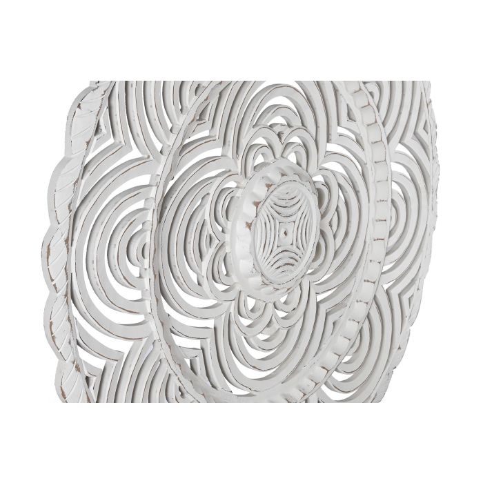 Decoracion Pared Indio DKD Home Decor Blanco 4 x 90 x 90 cm 1 Decoracion Pared Indio DKD Home Decor Blanco 4 x 90 x 90 cm 1