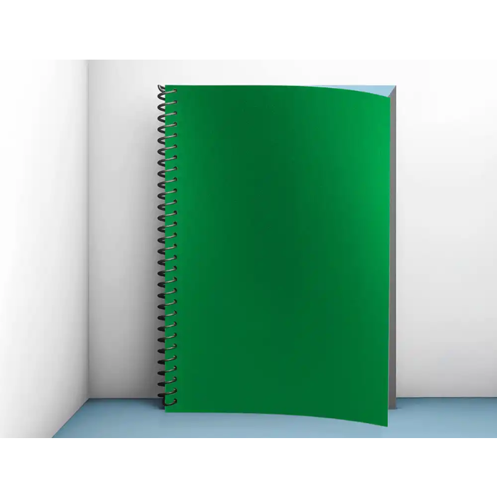 Liderpapel Tapas Encuadernacion Polipropileno A4 0.8mm Verde Opaco Paquete 50 Unidades 8