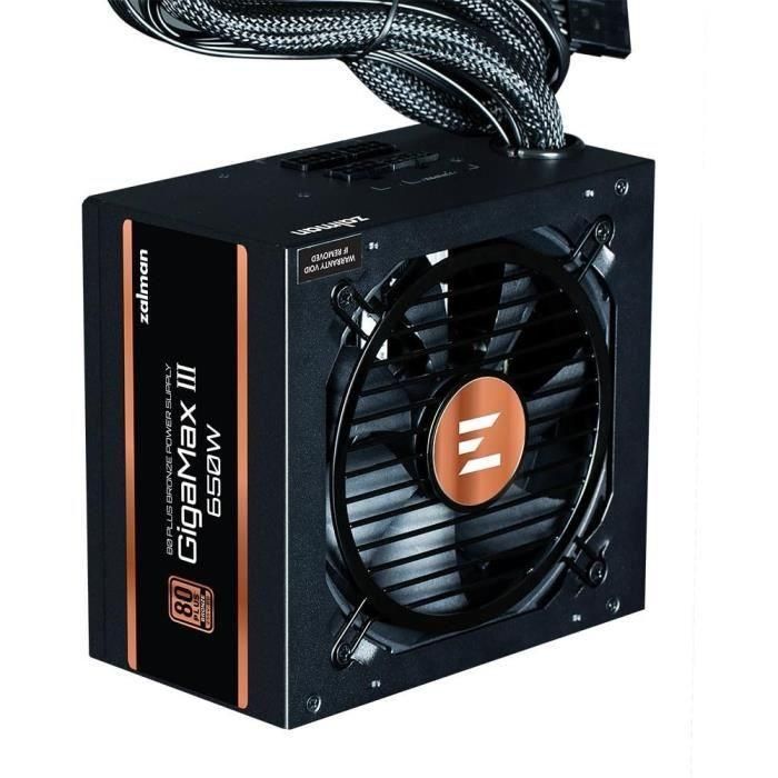 ZALMAN GigaMaxIII 850W v2 (80+Bronce) ATX3.0 - Fuente de alimentación para PC - 850W 2 ZALMAN GigaMaxIII 850W v2 (80+Bronce) ATX3.0 - Fuente de alimentación para PC - 850W 2