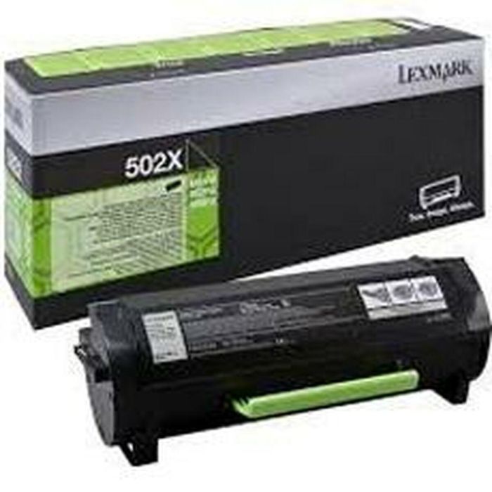 Lexmark Toner 502x Ms410 Ms510 Ms610 Negro Original 10000 Páginas