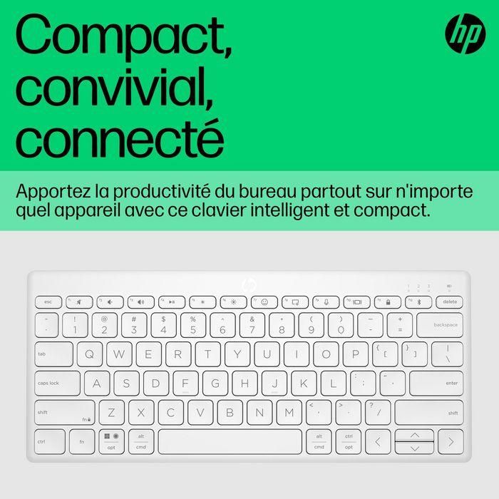 HP 350 Teclado Inalámbrico Bluetooth Compacto Multi-Dispositivo, Cómodo y Portátil para Productividad en PC, Portátil, Tablet y Móvil 9 HP 350 Teclado Inalámbrico Bluetooth Compacto Multi-Dispositivo, Cómodo y Portátil para Productividad en PC, Portátil, Tablet y Móvil 9