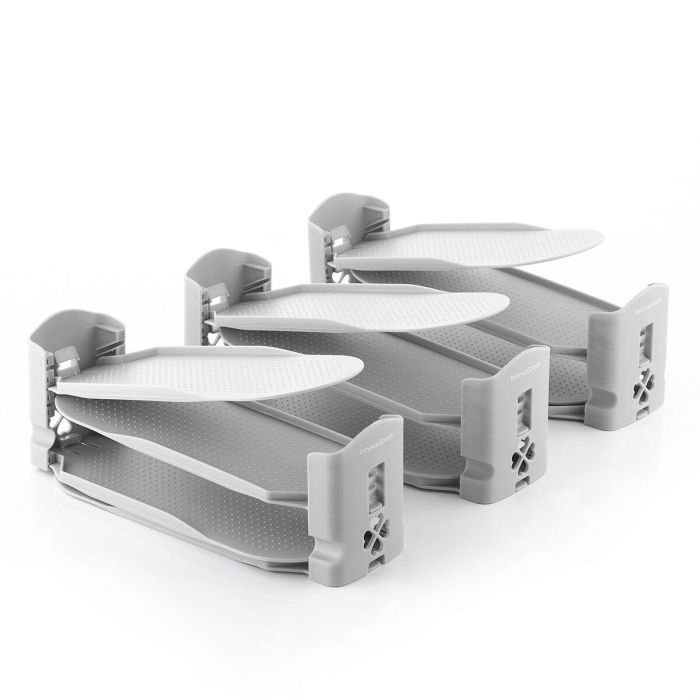 Inde Organizador de Zapatos Regulable Sholzzer Innovag (10 Unidades) 2 Inde Organizador de Zapatos Regulable Sholzzer Innovag (10 Unidades) 2