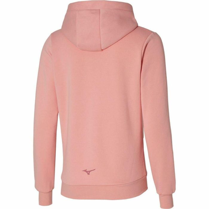 Sudadera con Capucha Mujer Mizuno Rosa 1