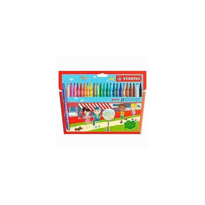 Stabilo Rotuladores Power C-Surtidos Estuche 24 Ud Stabilo Rotuladores Power C-Surtidos Estuche 24 Ud