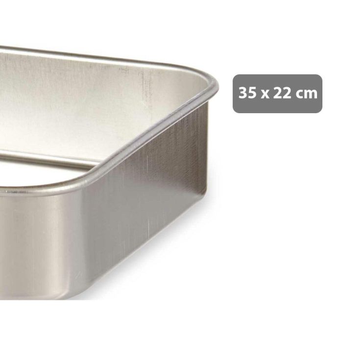 Rustidera Kinvara 100152 Plateado Aluminio 23,5 x 6 x 36 cm 2 Rustidera Kinvara 100152 Plateado Aluminio 23,5 x 6 x 36 cm 2