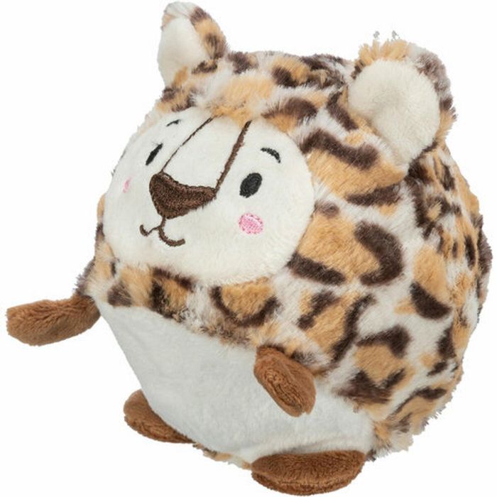 Peluche para perros Trixie Poliéster Felpa Caucho Leopardo 13 cm 1