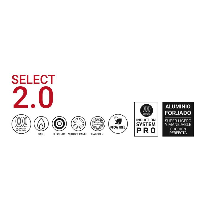 Sartén Quttin 20 cm Soft T.Ind.Select 2.0 (6 Unidades) 2 Sartén Quttin 20 cm Soft T.Ind.Select 2.0 (6 Unidades) 2