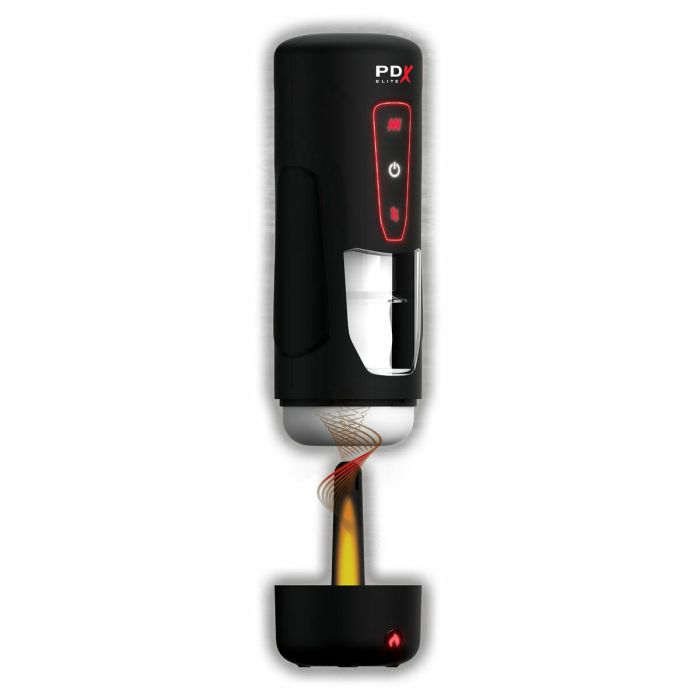 Masturbador Masculino Pipedream PDX ELITE MILK ME HOTTER Negro 1 Masturbador Masculino Pipedream PDX ELITE MILK ME HOTTER Negro 1