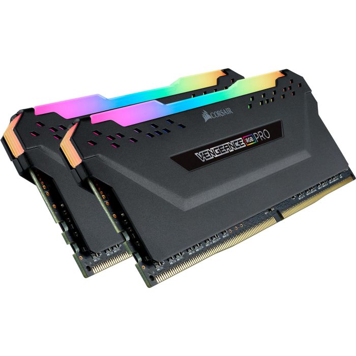 Corsair CMW32GX4M2A2666C16 32GB (2x16GB) DDR4 2666MHz CL16 Vengeance RGB Pro Memoria RAM para PC 1