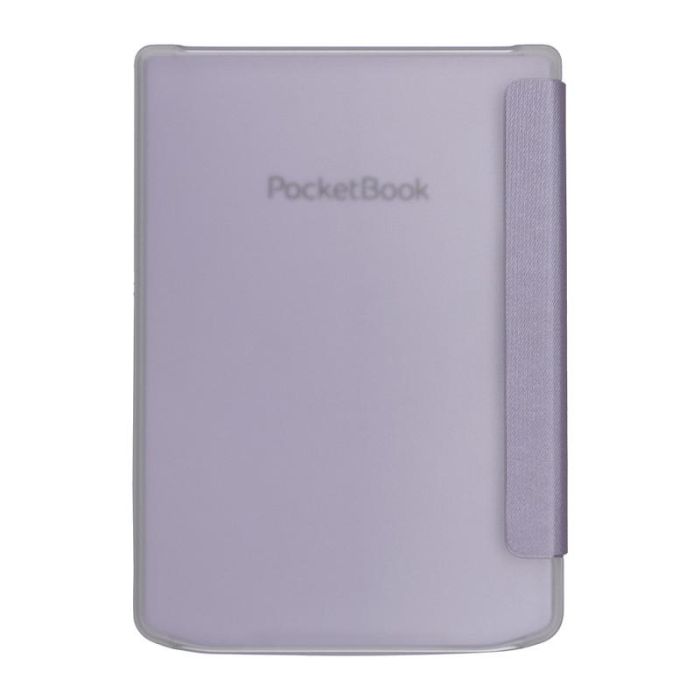 PocketBook Funda SH-TR-634-LPL-WW Folio Transparente Lavanda de Microfibra y Cuero PU para eReader Verse, Verse Lite, Verse Pro