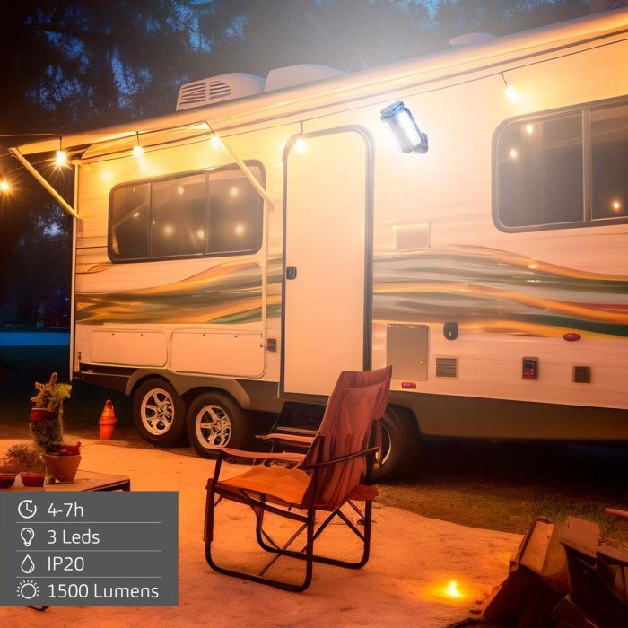 Farol para Jardín Aktive Plástico 2 Farol para Jardín Aktive Plástico 2