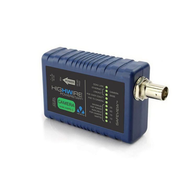 Veracity Fast Ethernet and POE over coax converter Veracity Fast Ethernet and POE over coax converter