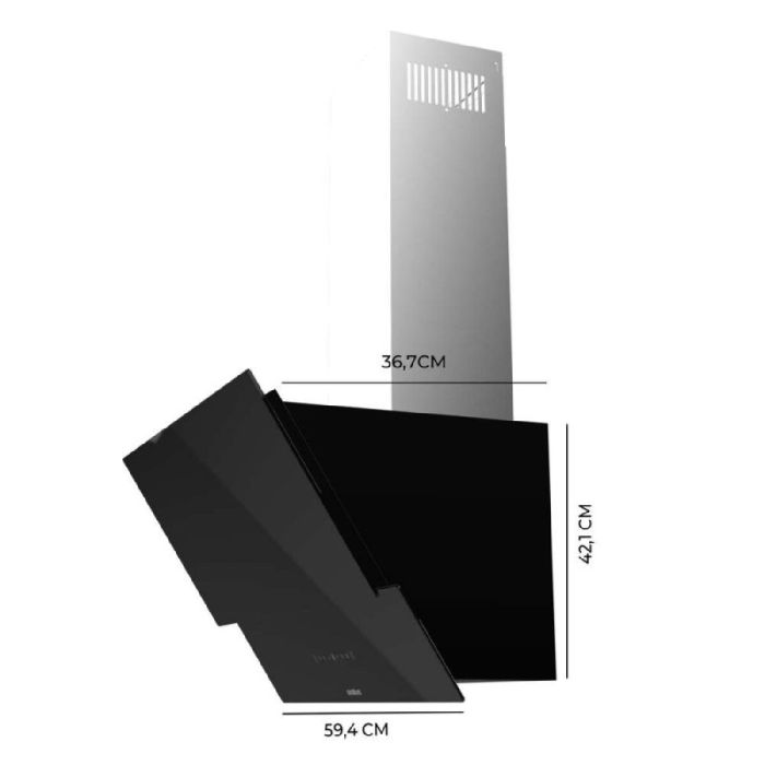 Campana Convencional Cecotec Bolero Flux DT 608001 5 Campana Convencional Cecotec Bolero Flux DT 608001 5