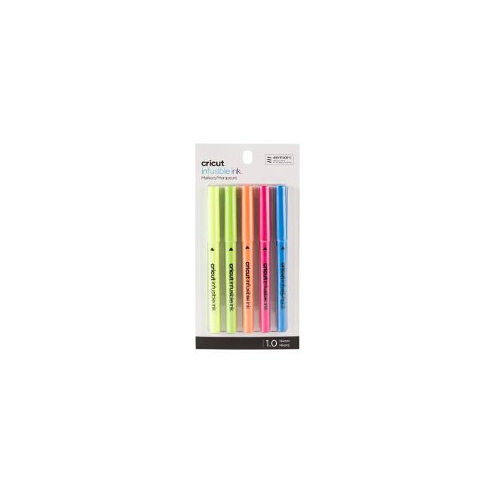 Cricut 2006258 rotulador Fino Azul, Verde, Naranja, Rosa, Amarillo 5 pieza(s) Cricut 2006258 rotulador Fino Azul, Verde, Naranja, Rosa, Amarillo 5 pieza(s)